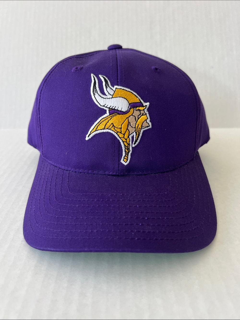 Annco Purple Viking Logo Baseball Cap
